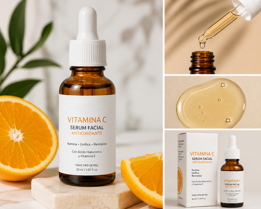 Suero Facial de Vitamina C Antioxidante
